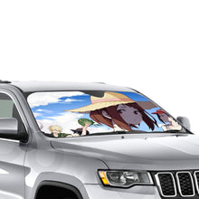 Load image into Gallery viewer, My Hero Academia Izuku Midoriya, Katsuki Bakugou  Car Sunshade
