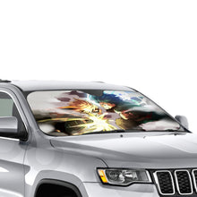 Load image into Gallery viewer, My Hero Academia Izuku Midoriya, Katsuki Bakugou  Car Sunshade
