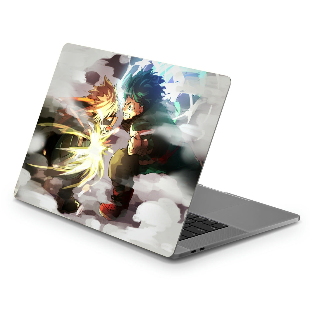 My Hero Academia Izuku Midoriya, Katsuki Bakugou  Macbook Skin