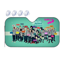 Load image into Gallery viewer, My Hero Academia Izuku Midoriya, Katsuki Bakugou, Shouta Aizawa, Tsuyu Asui  Car Sunshade
