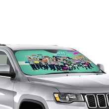 Load image into Gallery viewer, My Hero Academia Izuku Midoriya, Katsuki Bakugou, Shouta Aizawa, Tsuyu Asui  Car Sunshade
