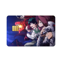 Load image into Gallery viewer, My Hero Academia Izuku Midoriya, Katsuki Bakugou, Tenya Iida  Credit Card Skins (4-in-1 Pack)
