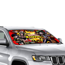 Load image into Gallery viewer, My Hero Academia Izuku Midoriya, Katsuki Bakugou, Tenya Iida, Tsuyu Asui  Car Sunshade
