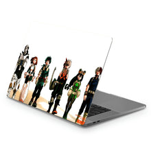 Load image into Gallery viewer, My Hero Academia Izuku Midoriya, Katsuki Bakugou, Tenya Iida, Tsuyu Asui  Macbook Skin
