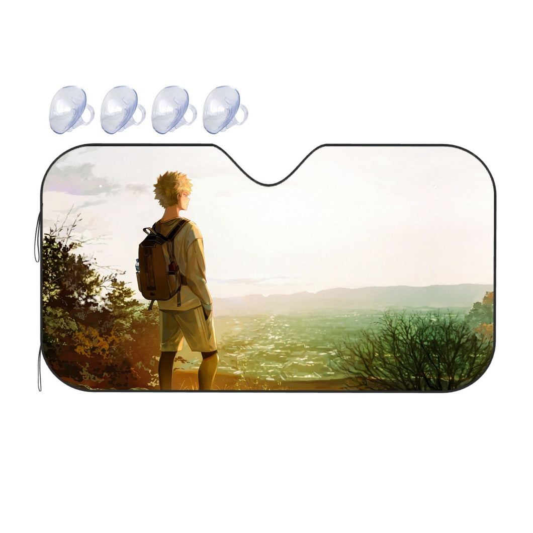 My Hero Academia Katsuki Bakugou  Car Sunshade