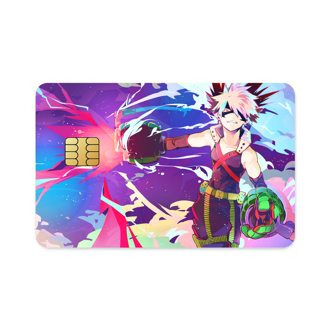 My Hero Academia Katsuki Bakugou  Credit Card Skins (4-in-1 Pack)