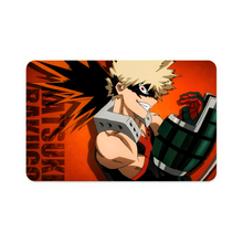 Load image into Gallery viewer, My Hero Academia Katsuki Bakugou  Credit Card Skins (4-in-1 Pack)
