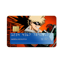Load image into Gallery viewer, My Hero Academia Katsuki Bakugou  Credit Card Skins (4-in-1 Pack)
