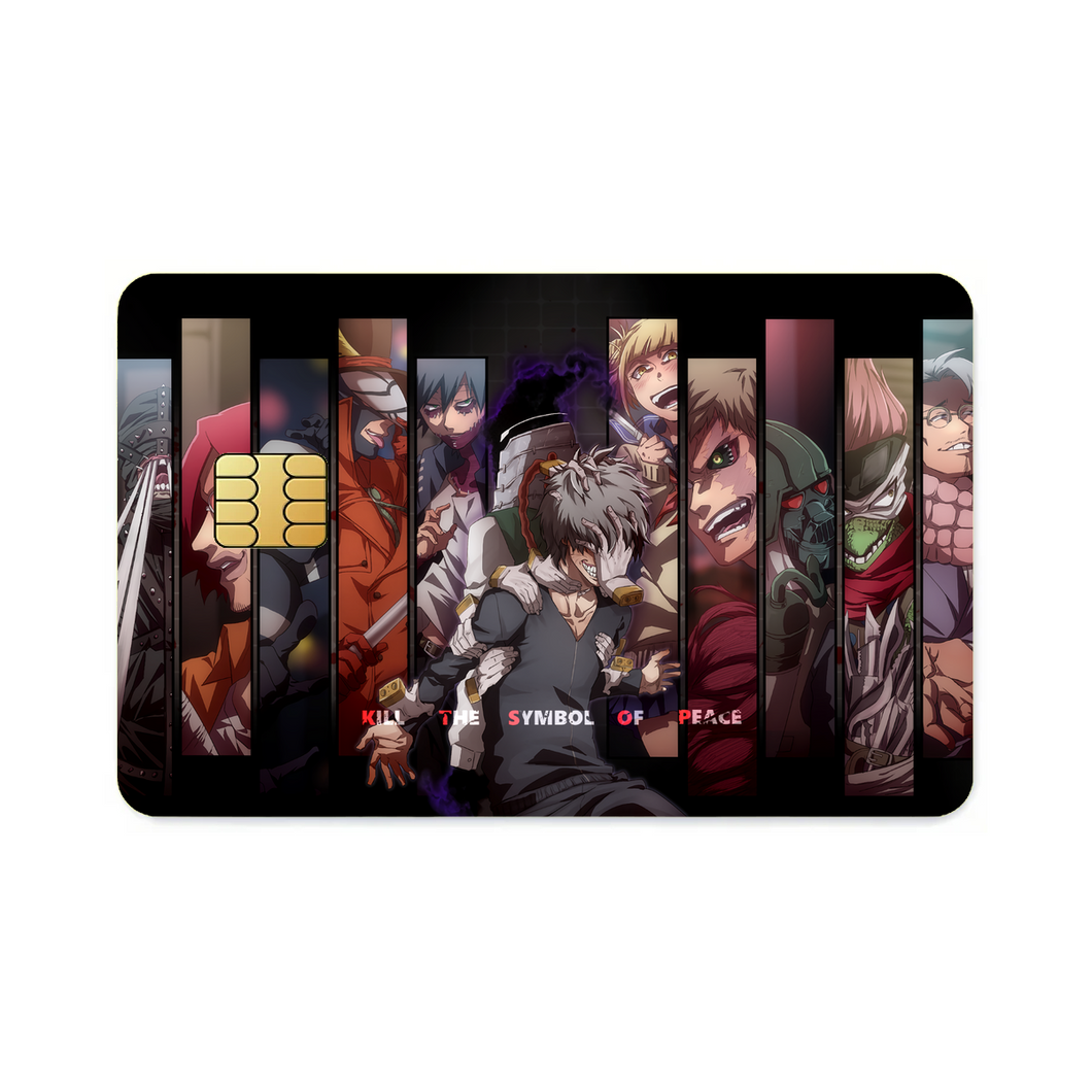 My Hero Academia Tomura Shigaraki  Credit Card Skins (4-in-1 Pack)