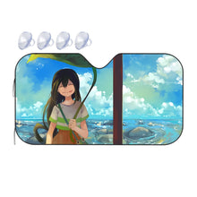 Load image into Gallery viewer, My Hero Academia Tsuyu Asui  Car Sunshade
