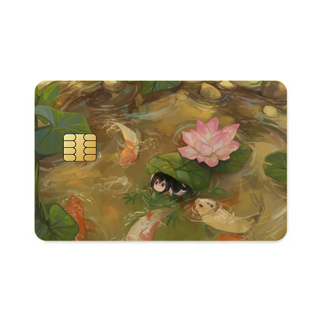 My Hero Academia Tsuyu Asui  Credit Card Skins (4-in-1 Pack)
