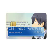 Load image into Gallery viewer, My Teen Romantic Comedy SNAFU Hachiman Hikigaya  Credit Card Skins (4-in-1 Pack)

