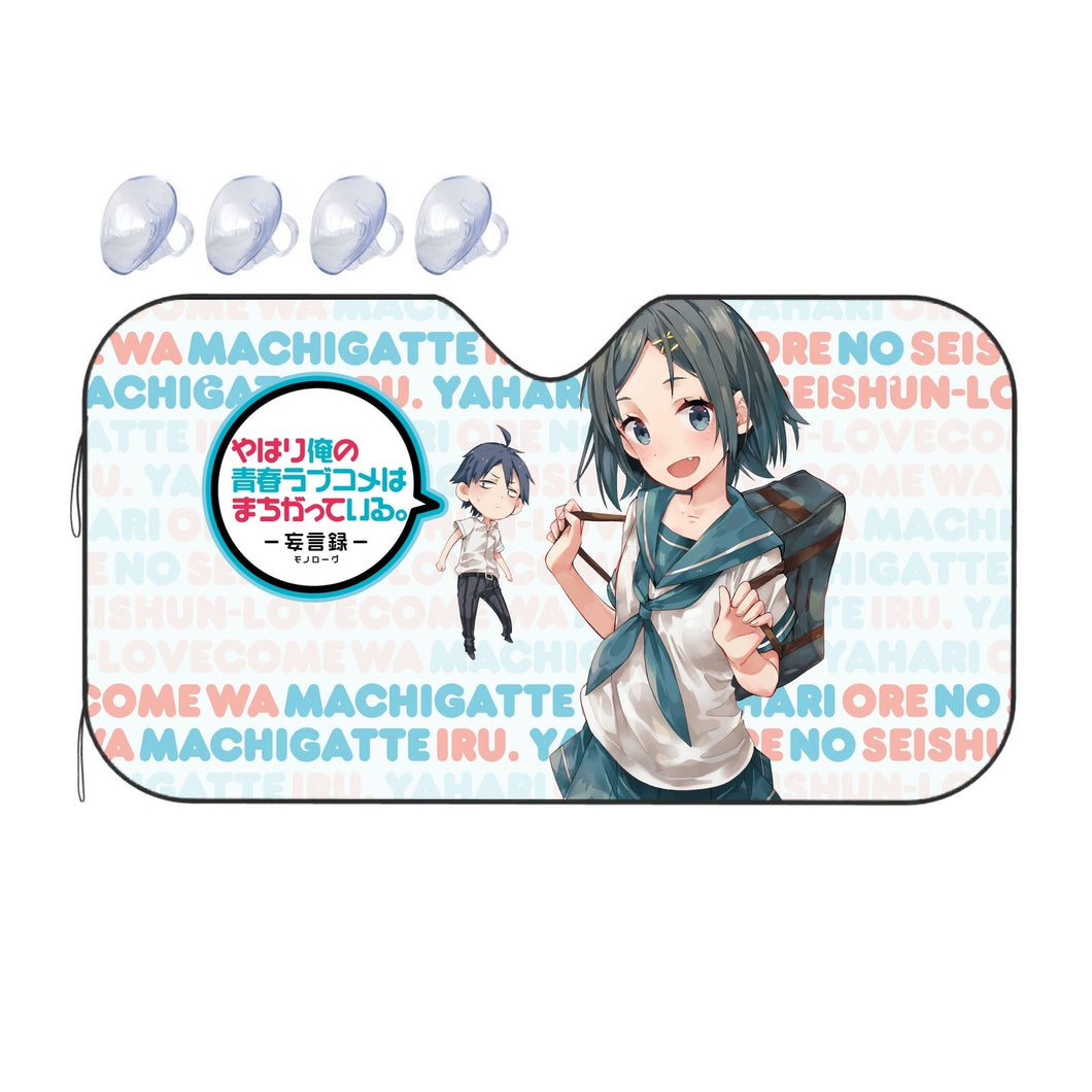 My Teen Romantic Comedy SNAFU Hachiman Hikigaya, Komachi Hikigaya  Car Sunshade