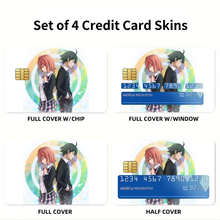 Load image into Gallery viewer, My Teen Romantic Comedy SNAFU Hachiman Hikigaya, Yui Yuigahama  Credit Card Skins (4-in-1 Pack)
