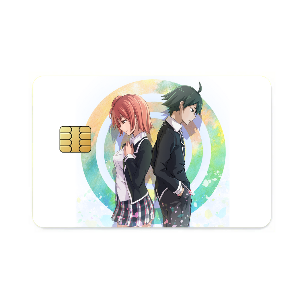 My Teen Romantic Comedy SNAFU Hachiman Hikigaya, Yui Yuigahama  Credit Card Skins (4-in-1 Pack)