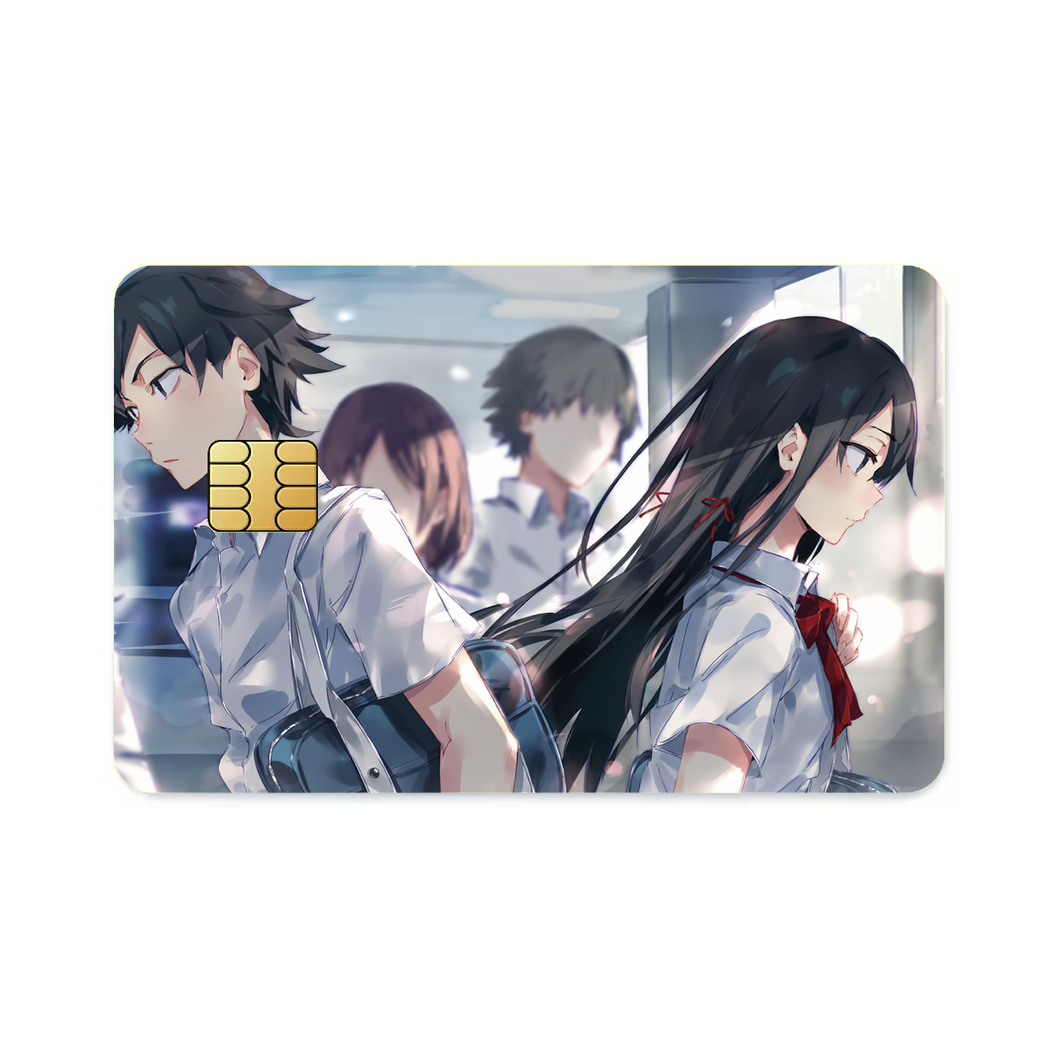 My Teen Romantic Comedy SNAFU Hachiman Hikigaya, Yukino Yukinoshita  Credit Card Skins (4-in-1 Pack)