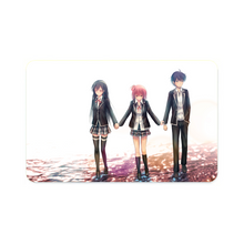 Load image into Gallery viewer, My Teen Romantic Comedy SNAFU Hachiman Hikigaya, Yukino Yukinoshita, Yui Yuigahama  Credit Card Skins (4-in-1 Pack)

