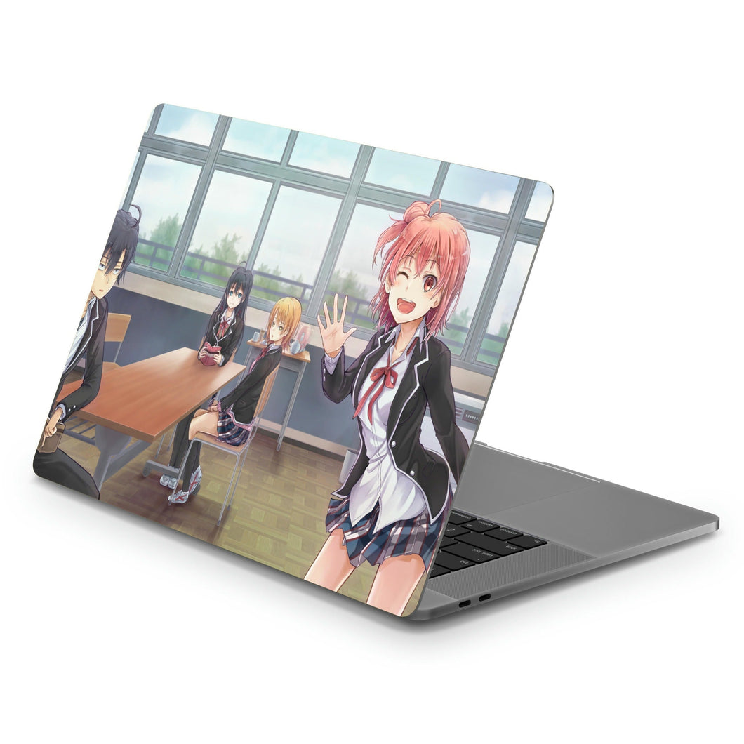 My Teen Romantic Comedy SNAFU Hachiman Hikigaya, Yukino Yukinoshita, Yui Yuigahama  Macbook Skin