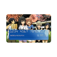 Load image into Gallery viewer, My Teen Romantic Comedy SNAFU Hachiman Hikigaya, Yukino Yukinoshita, Yui Yuigahama, Saika Totsuka, Komachi Hikigaya  Credit Card Skins (4-in-1 Pack)
