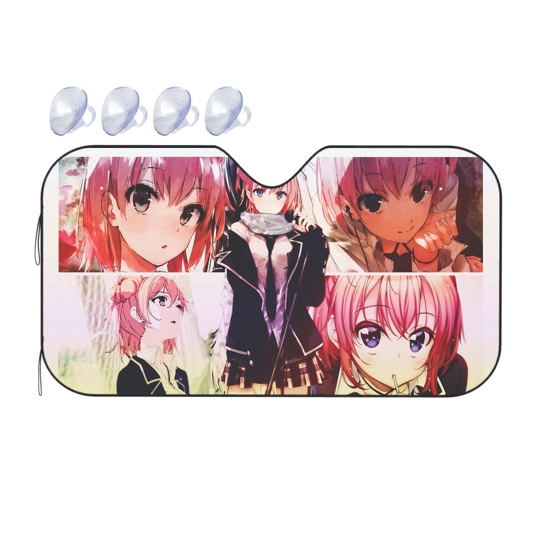 My Teen Romantic Comedy SNAFU Yui Yuigahama  Car Sunshade