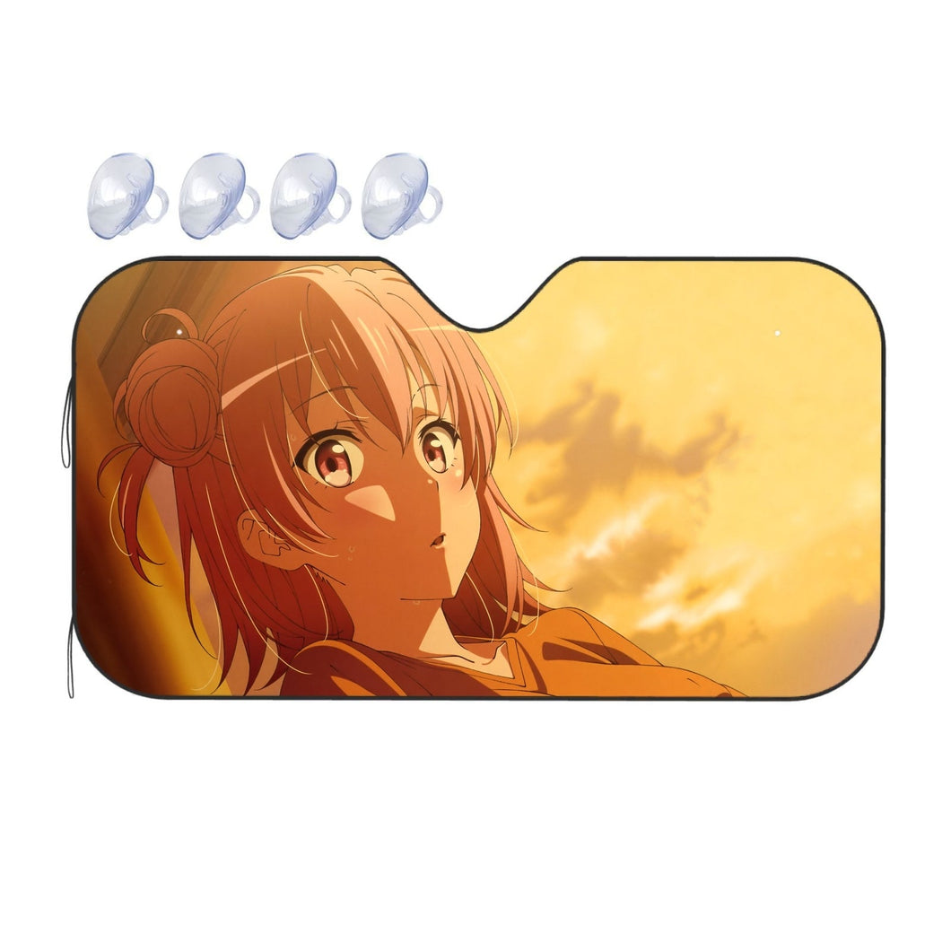 My Teen Romantic Comedy SNAFU Yui Yuigahama  Car Sunshade