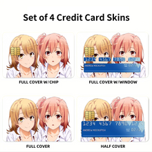 Load image into Gallery viewer, My Teen Romantic Comedy SNAFU Yui Yuigahama  Credit Card Skins (4-in-1 Pack)
