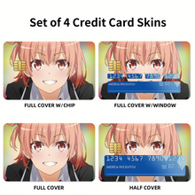 Load image into Gallery viewer, My Teen Romantic Comedy SNAFU Yui Yuigahama  Credit Card Skins (4-in-1 Pack)
