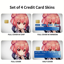 Load image into Gallery viewer, My Teen Romantic Comedy SNAFU Yui Yuigahama  Credit Card Skins (4-in-1 Pack)
