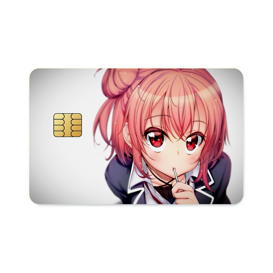 My Teen Romantic Comedy SNAFU Yui Yuigahama  Credit Card Skins (4-in-1 Pack)