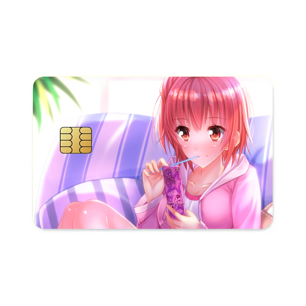 My Teen Romantic Comedy SNAFU Yui Yuigahama  Credit Card Skins (4-in-1 Pack)