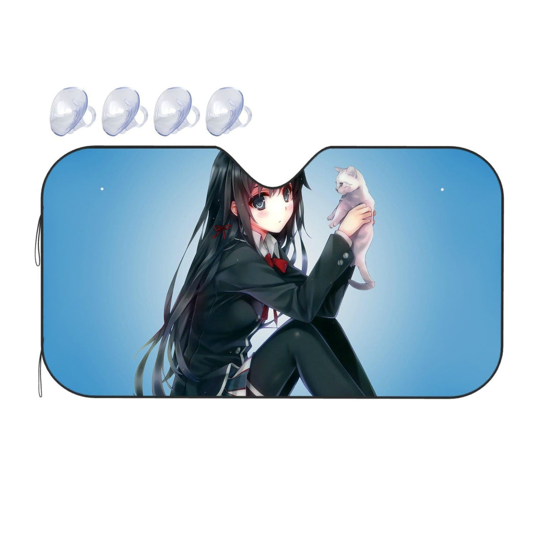 My Teen Romantic Comedy SNAFU Yukino Yukinoshita  Car Sunshade