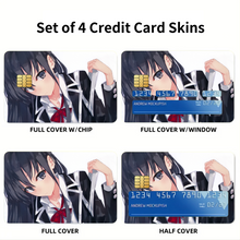 Load image into Gallery viewer, My Teen Romantic Comedy SNAFU Yukino Yukinoshita  Credit Card Skins (4-in-1 Pack)
