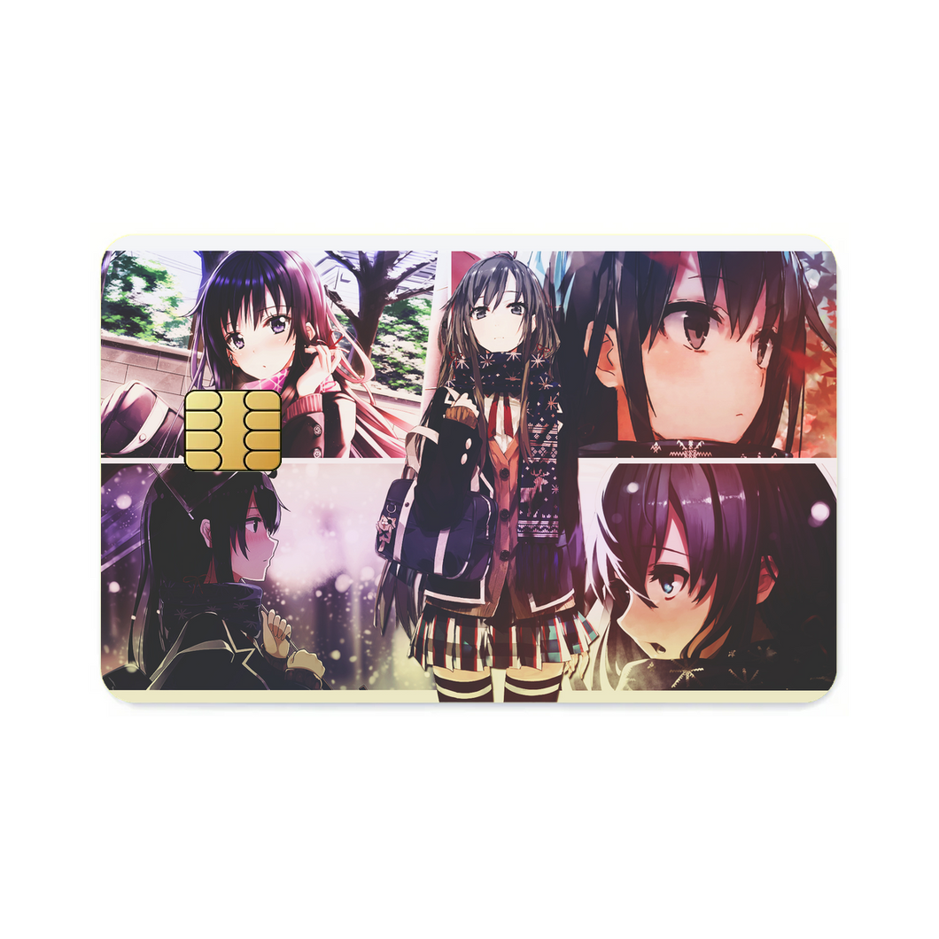 My Teen Romantic Comedy SNAFU Yukino Yukinoshita  Credit Card Skins (4-in-1 Pack)