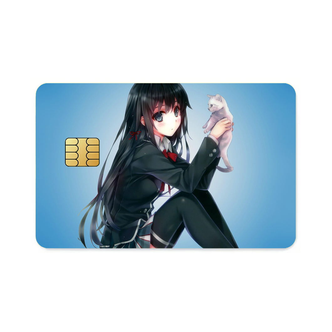 My Teen Romantic Comedy SNAFU Yukino Yukinoshita  Credit Card Skins (4-in-1 Pack)