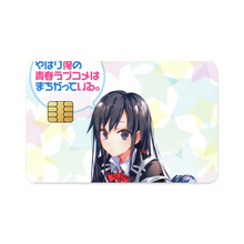 Load image into Gallery viewer, My Teen Romantic Comedy SNAFU Yukino Yukinoshita  Credit Card Skins (4-in-1 Pack)
