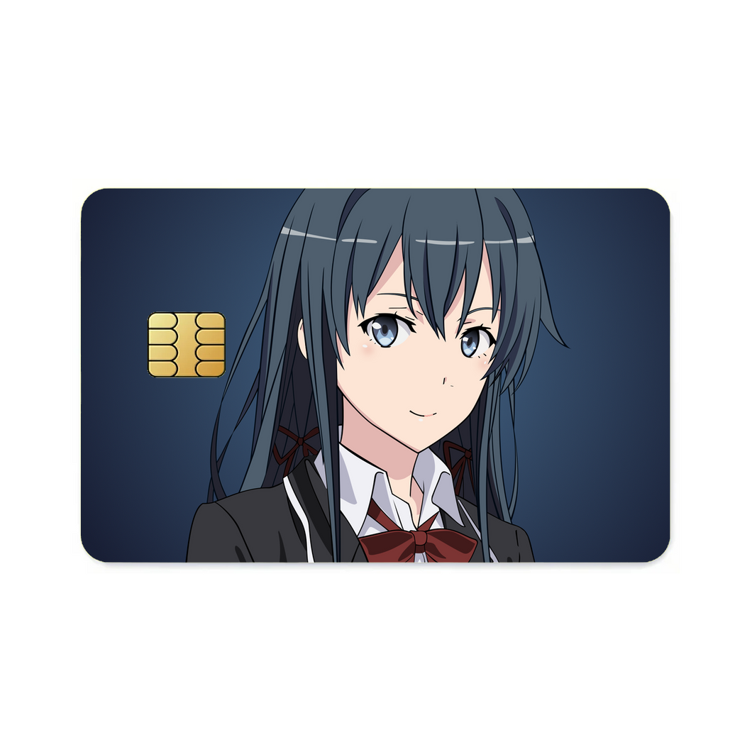 My Teen Romantic Comedy SNAFU Yukino Yukinoshita  Credit Card Skins (4-in-1 Pack)