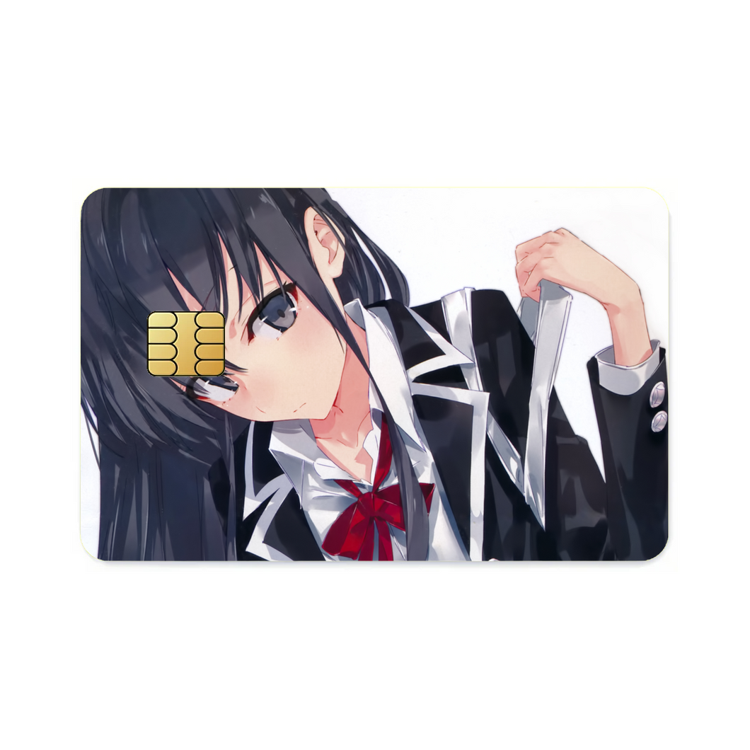 My Teen Romantic Comedy SNAFU Yukino Yukinoshita  Credit Card Skins (4-in-1 Pack)