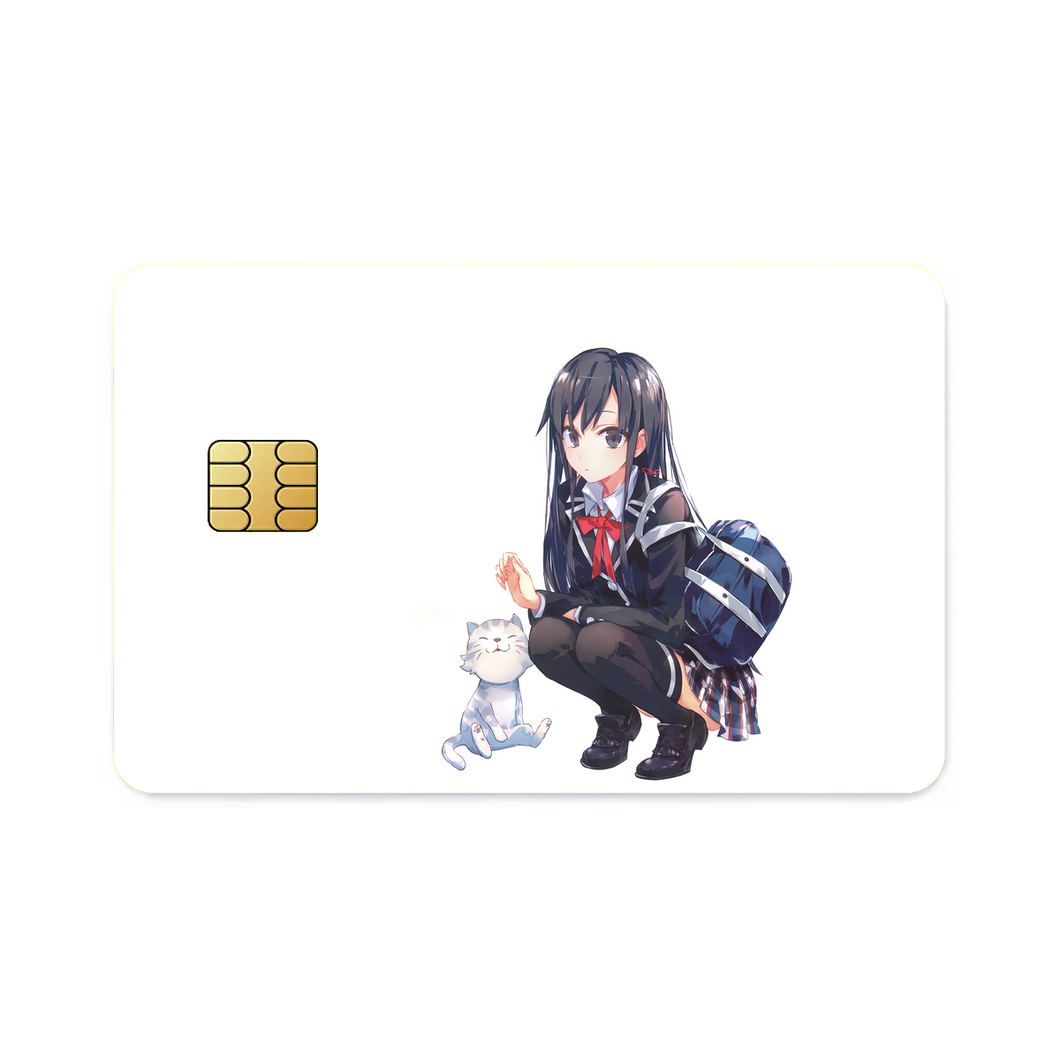 My Teen Romantic Comedy SNAFU Yukino Yukinoshita  Credit Card Skins (4-in-1 Pack)