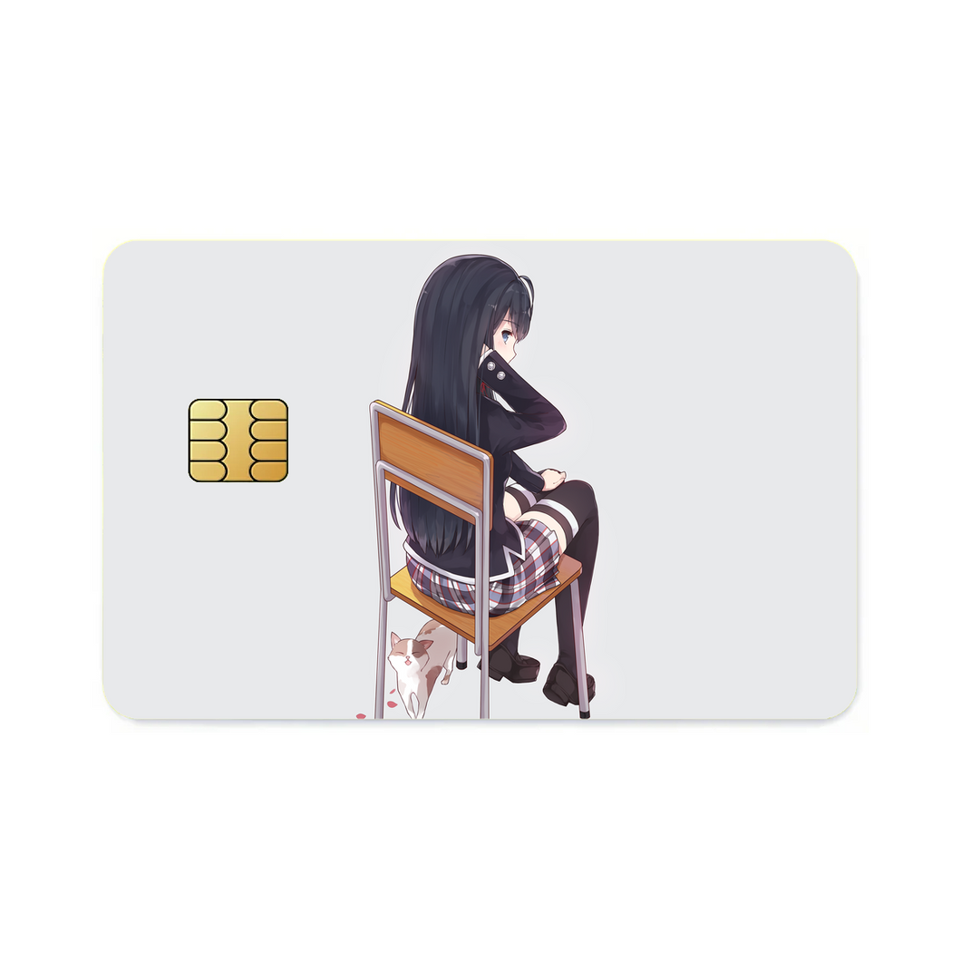 My Teen Romantic Comedy SNAFU Yukino Yukinoshita  Credit Card Skins (4-in-1 Pack)
