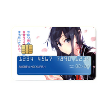 Load image into Gallery viewer, My Teen Romantic Comedy SNAFU Yukino Yukinoshita  Credit Card Skins (4-in-1 Pack)

