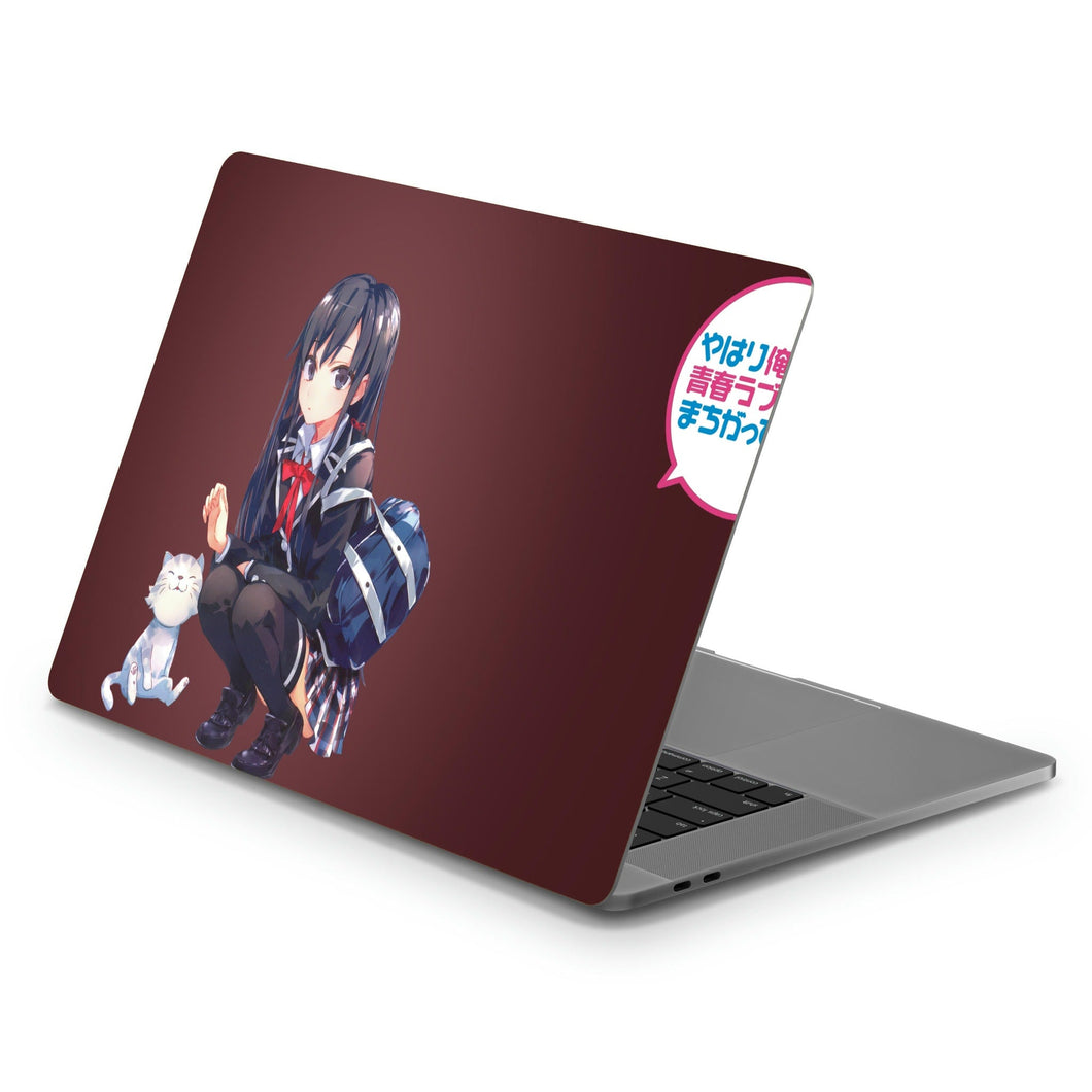 My Teen Romantic Comedy SNAFU Yukino Yukinoshita  Macbook Skin