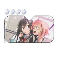 Load image into Gallery viewer, My Teen Romantic Comedy SNAFU Yukino Yukinoshita, Yui Yuigahama  Car Sunshade
