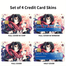 Load image into Gallery viewer, My Teen Romantic Comedy SNAFU Yukino Yukinoshita, Yui Yuigahama  Credit Card Skins (4-in-1 Pack)
