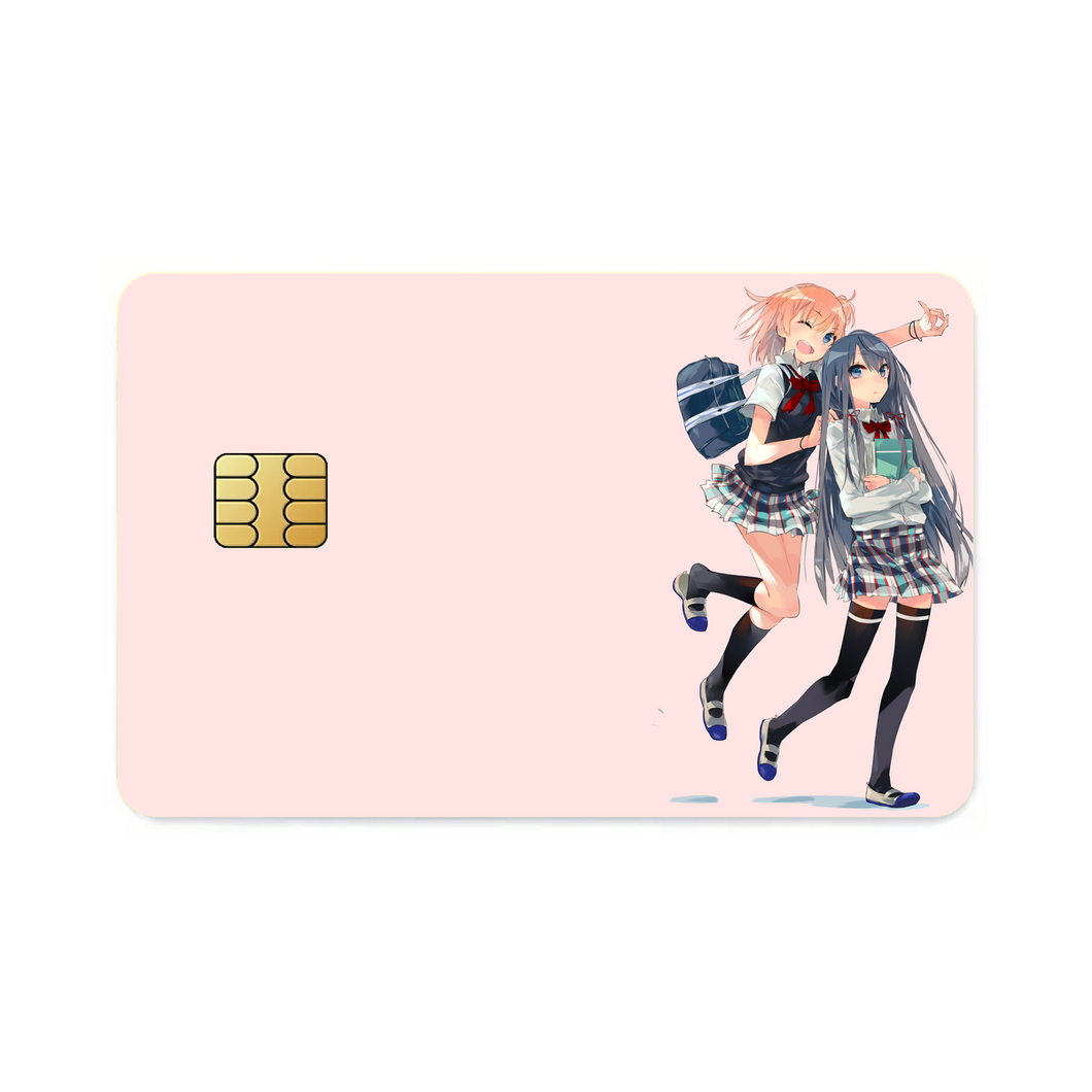 My Teen Romantic Comedy SNAFU Yukino Yukinoshita, Yui Yuigahama  Credit Card Skins (4-in-1 Pack)
