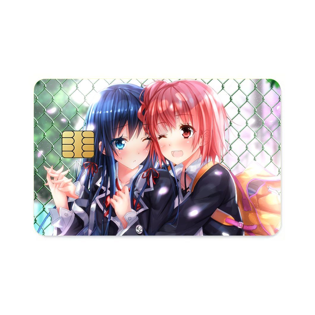 My Teen Romantic Comedy SNAFU Yukino Yukinoshita, Yui Yuigahama  Credit Card Skins (4-in-1 Pack)
