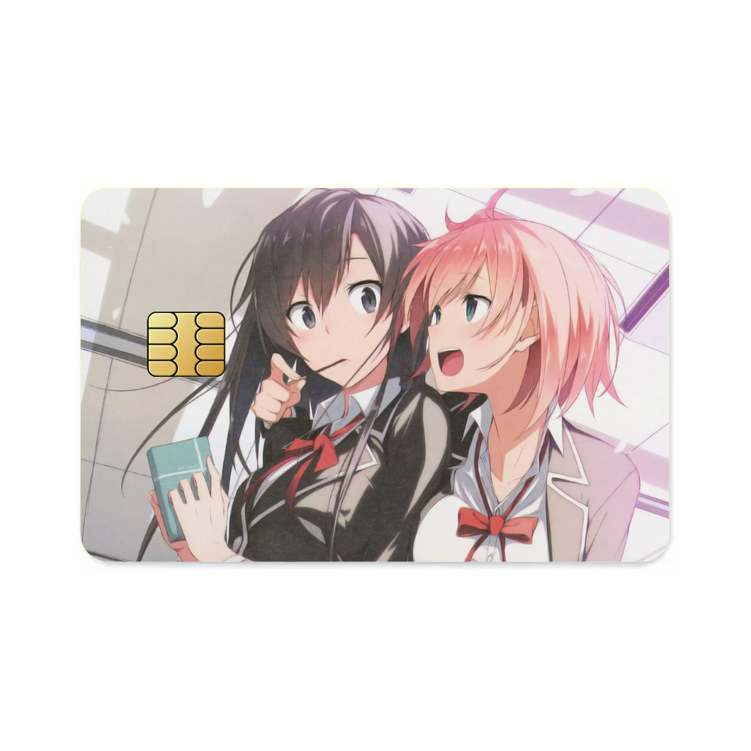 My Teen Romantic Comedy SNAFU Yukino Yukinoshita, Yui Yuigahama  Credit Card Skins (4-in-1 Pack)
