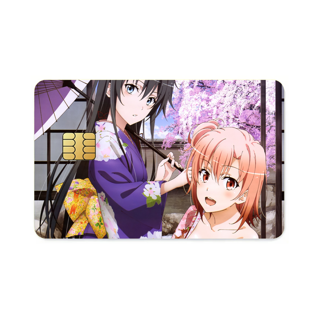 My Teen Romantic Comedy SNAFU Yukino Yukinoshita, Yui Yuigahama  Credit Card Skins (4-in-1 Pack)