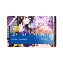 Load image into Gallery viewer, My Teen Romantic Comedy SNAFU Yukino Yukinoshita, Yui Yuigahama  Credit Card Skins (4-in-1 Pack)
