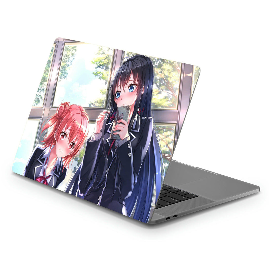 My Teen Romantic Comedy SNAFU Yukino Yukinoshita, Yui Yuigahama  Macbook Skin