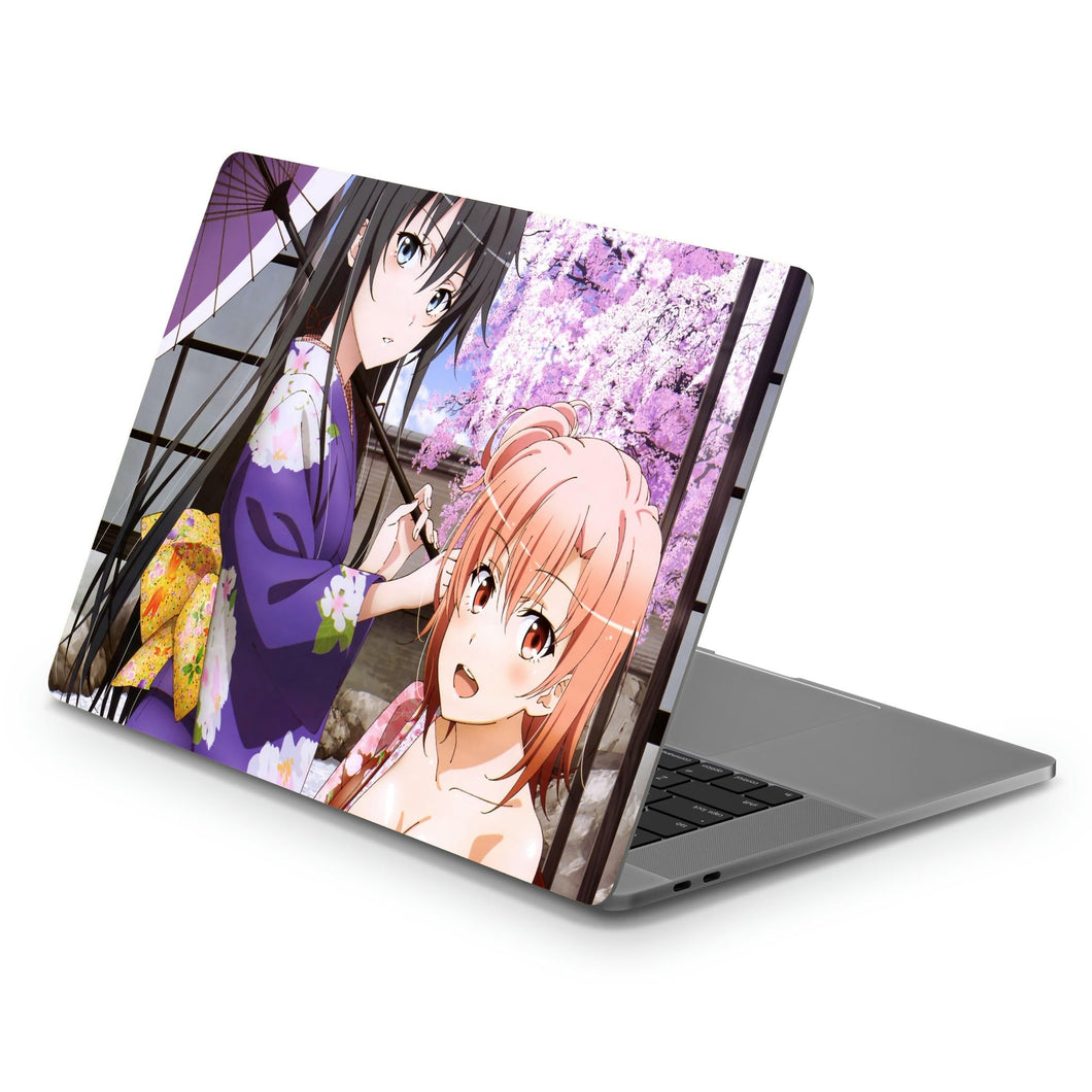 My Teen Romantic Comedy SNAFU Yukino Yukinoshita, Yui Yuigahama  Macbook Skin